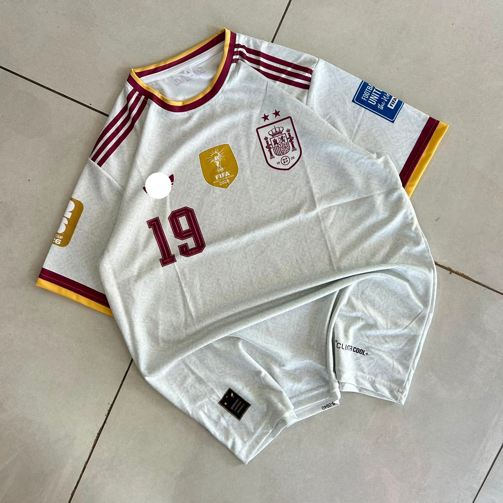 SPAIN 2026 WORLD CUP 2 STAR AWAY JERSEY PREMIUM LAMINE YAMAL