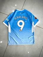 MANCHESTER CITY 2026 - 2027 HOME JERSEY EMBROIDERY HAALAND