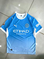MANCHESTER CITY 2026 - 2027 HOME JERSEY EMBROIDERY HAALAND