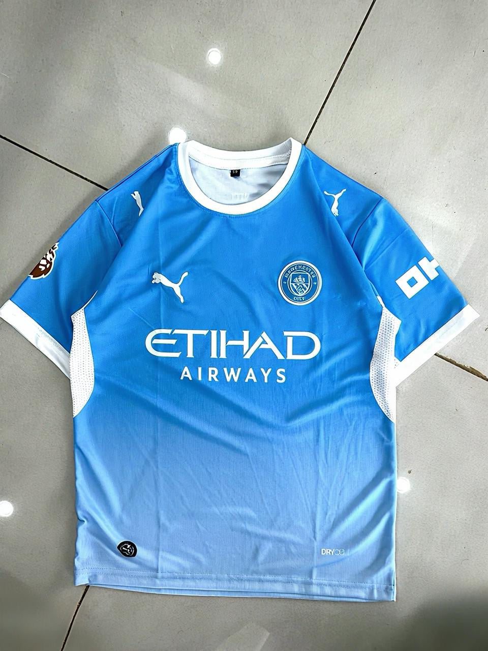 MANCHESTER CITY 2026 - 2027 HOME JERSEY EMBROIDERY HAALAND