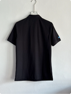 TSHIRT PORTUGAL BLACK POLO EMBROIDERY PREMIUM