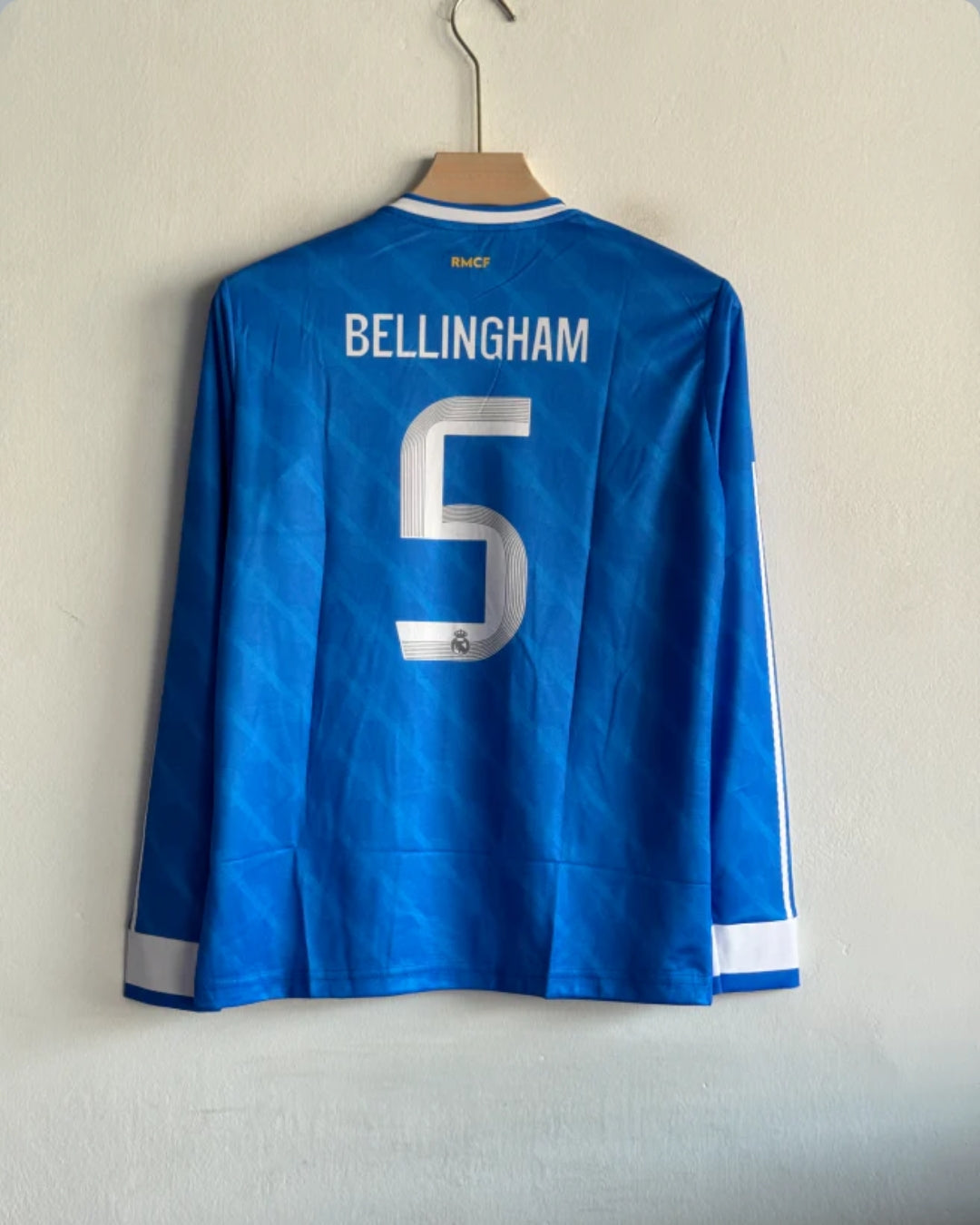 REAL MADRID 25-26 THIRD KIT BELLINGHAM FULLSLEEVE EMBROIDERY PREMIUM