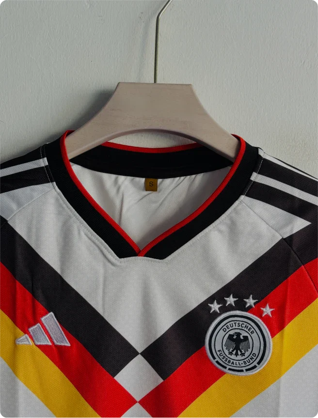 GERMANY 2026 HOME KIT FIVESLEEVE V KNITTED POLO EMBROIDERY PREMIUM