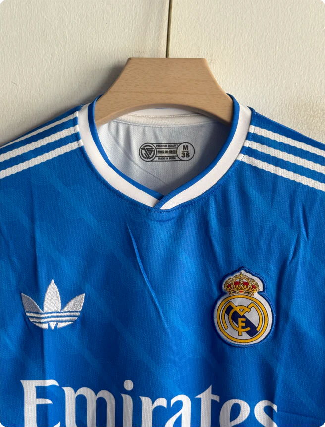 REAL MADRID 25-26 THIRD KIT BELLINGHAM FULLSLEEVE EMBROIDERY PREMIUM