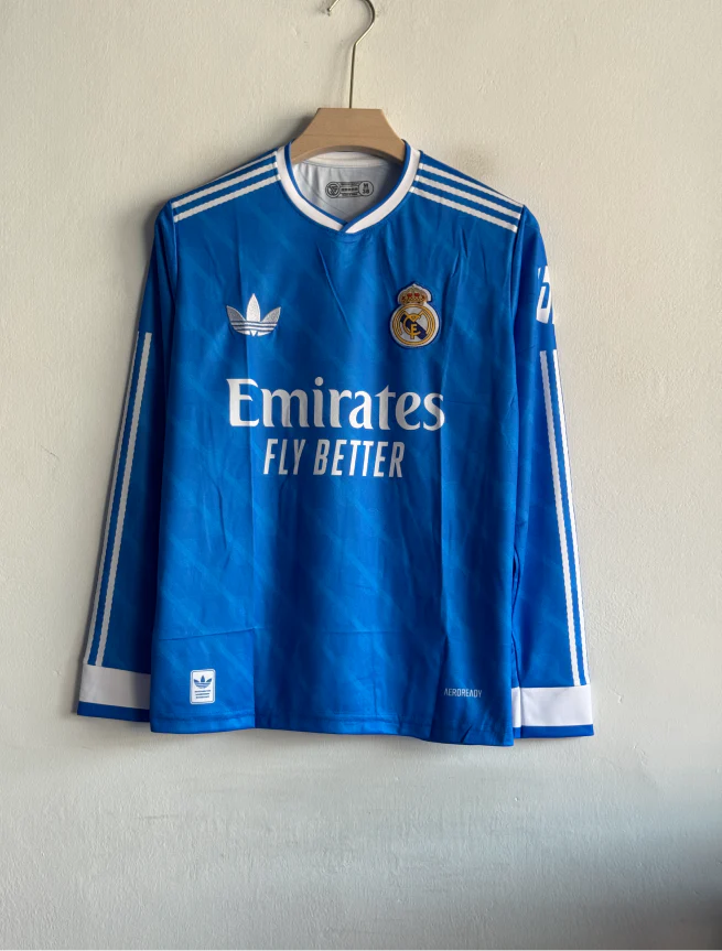 REAL MADRID 25-26 THIRD KIT BELLINGHAM FULLSLEEVE EMBROIDERY PREMIUM