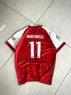 ARSENAL 2026 - 2027 HOME JERSEY EMBROIDERY MARTINELLI