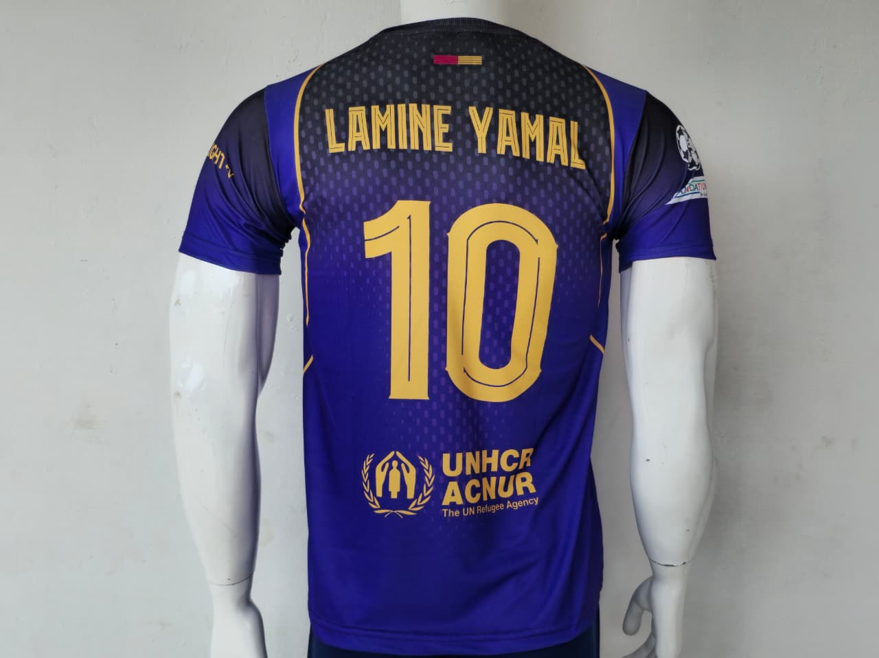 FC BARCELONA 2026 - 2027 AWAY JERSEY EMBROIDERY LAMINE YAMAL