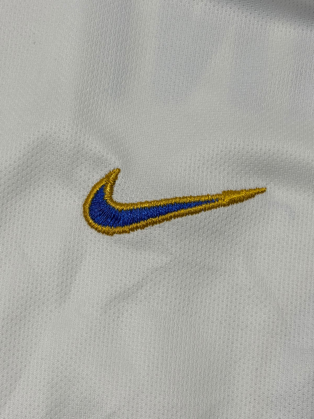 ITALY 1996 - 1997 RETRO ITALY AWAY JERSEY COLLAR EMBROIDERY MALDINI