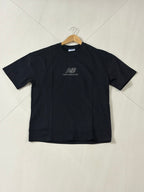 NEW BALANCE OVERSIZED BLACK CASUAL T SHIRT