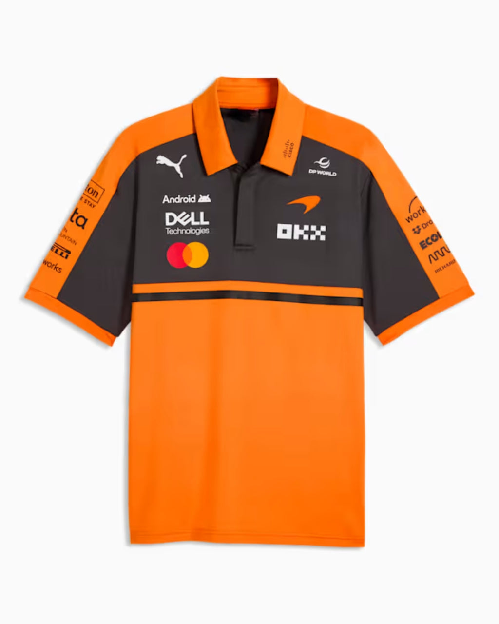 MCLAREN RACING TEAM F1 POLO SHIRT SIGNATURE PREMIUM