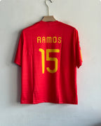 SPAIN 2010 HOME KIT RAMOS FIVESLEEVE