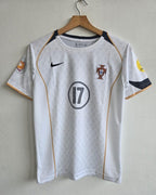 Portugal 2004 Away Jersey Embroidery Ronaldo