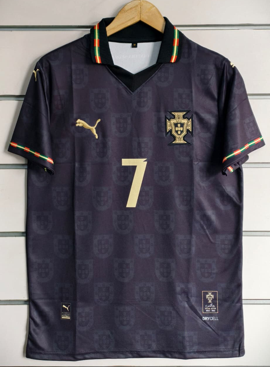 PORTUGAL 2025 - 2026 COLLAR AWAY JERSEY EMBROIDERY RONALDO