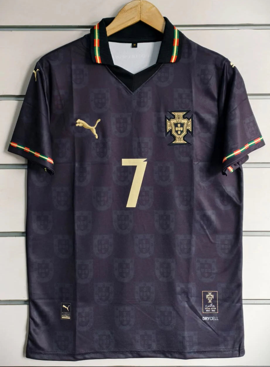 PORTUGAL 2025 - 2026 COLLAR AWAY JERSEY EMBROIDERY RONALDO