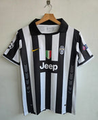 JUVENTUS 2014 - 2015 HOME JERSEY COLLAR EMBROIDERY POGBA