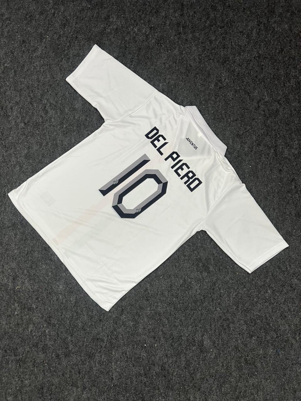 Juventus 2010/2012 Collar Five Sleeve Away Jersey Del Piero