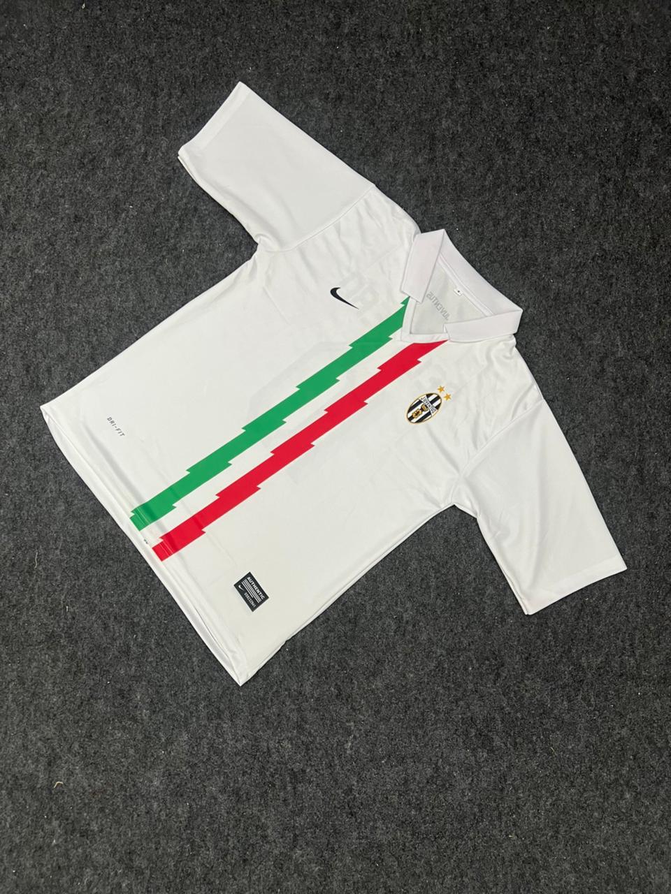 Juventus 2010/2012 Collar Five Sleeve Away Jersey Del Piero