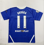Chelsea 2012 Final Munich 2012 Retro Home Jersey Embroidery Drogba