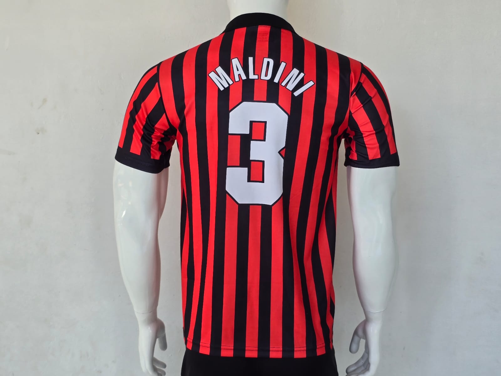 AC MILAN 1999/2000 COLLAR EMBROIDERY HOME JERSEY – Offside Club