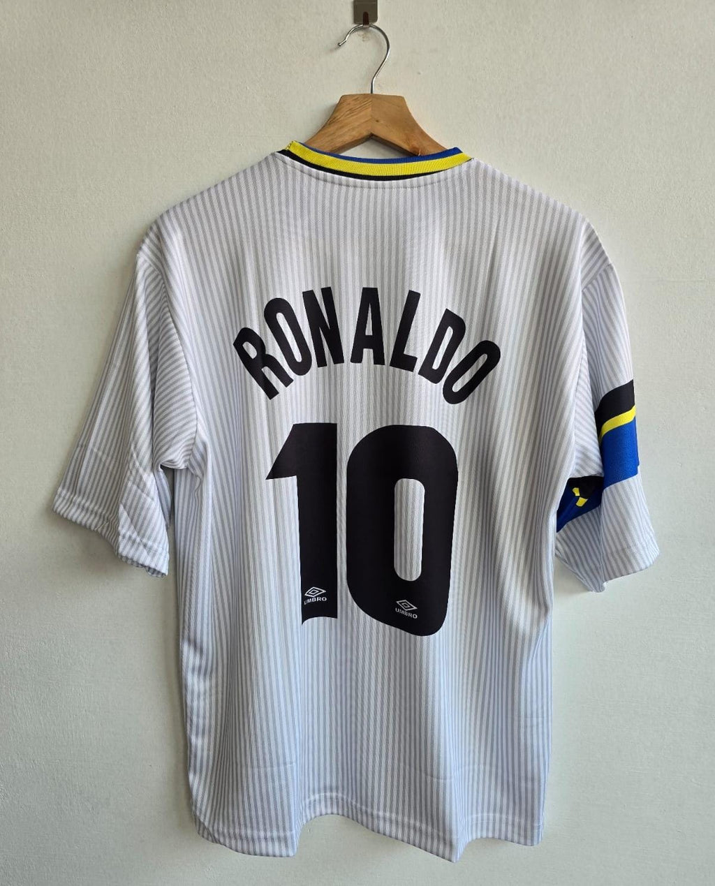 INTER MILAN 1997/1998 FIVE SLEEVE AWAY JERSEY