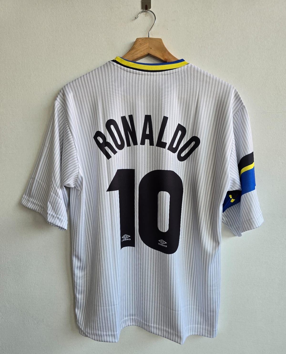 INTER MILAN 1997/1998 FIVE SLEEVE AWAY JERSEY