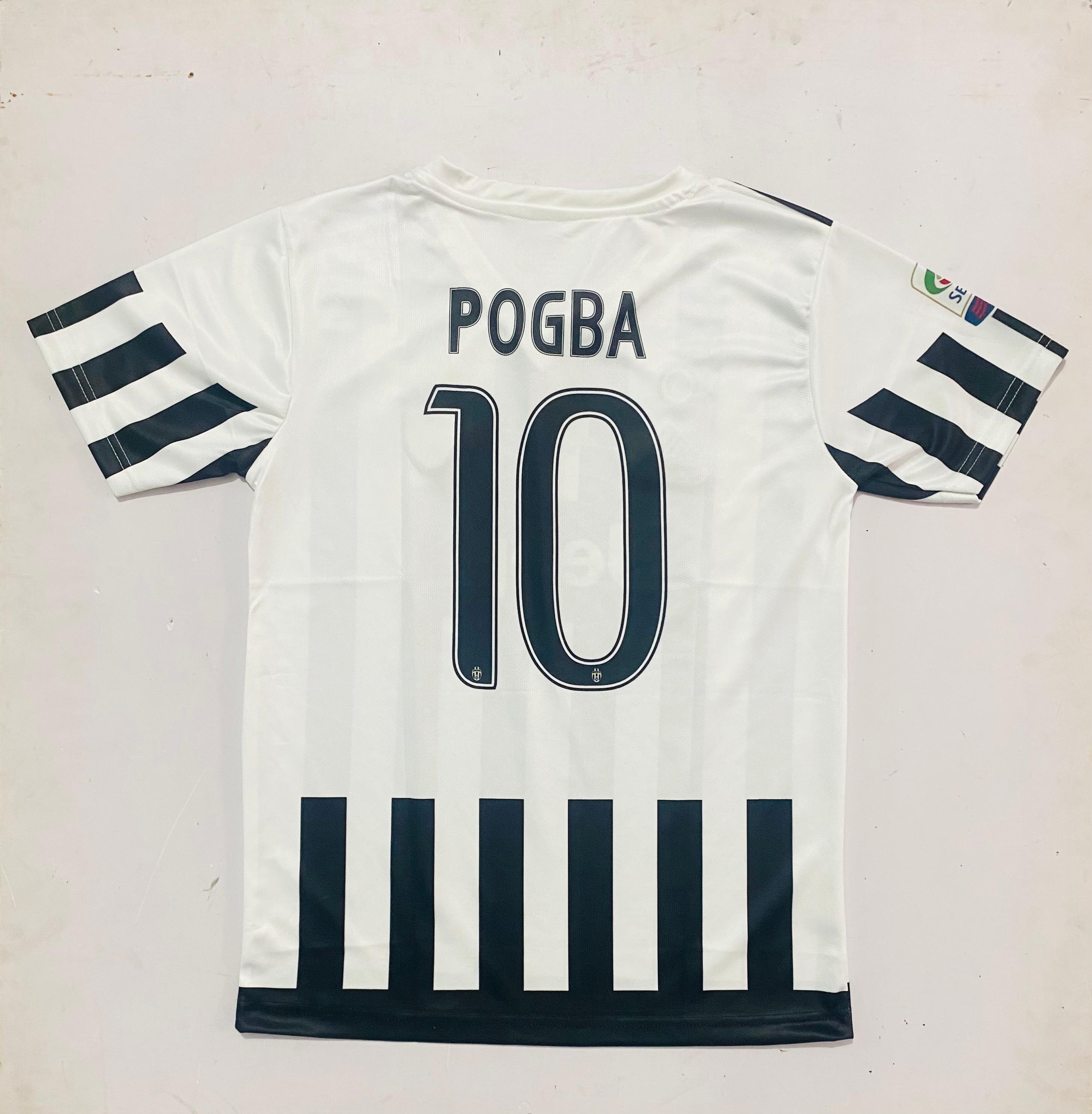 JUVENTUS 2015/2016 EMBROIDERY HOME JERSEY POGBA