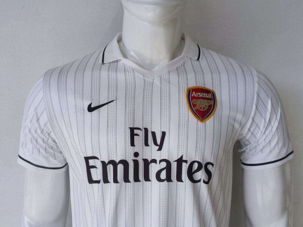 ARSENAL 2009 - 2010 COLLAR EMBROIDERY THIRD JERSEY