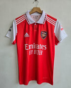 ARSENAL 2025 - 2026 COLLAR EMBROIDERY HOME JERSEY ODEGAARD