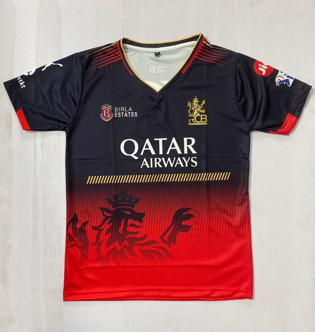 ROYAL CHALLENGERS BENGALURU (RCB) 2025 HOME JERSEY (WITHOUT NAME)