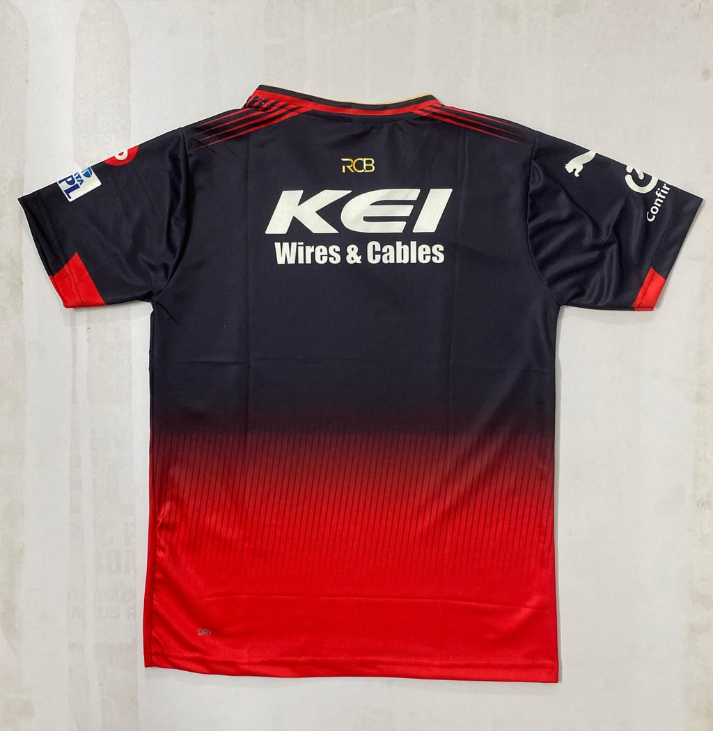 ROYAL CHALLENGERS BENGALURU (RCB) 2025 HOME JERSEY (WITHOUT NAME)