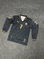 PORTUGAL 2025 - 2026 FULL SLEEVE COLLAR SUBLIMATION AWAY JERSEY RONALDO
