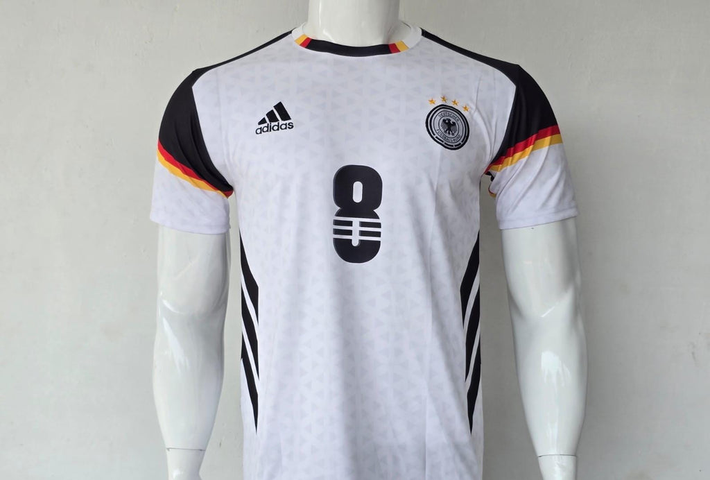 GERMANY 2008 HOME JERSEY EMBROIDERY KROOS