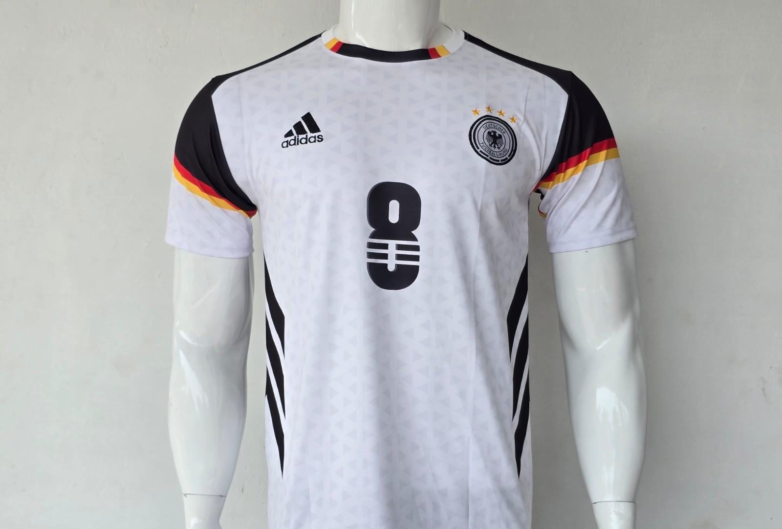 GERMANY 2008 HOME JERSEY EMBROIDERY KROOS