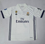 REAL MADRID 2016 - 2017 COLLAR EMBROIDERY HOME JERSEY RONALDO