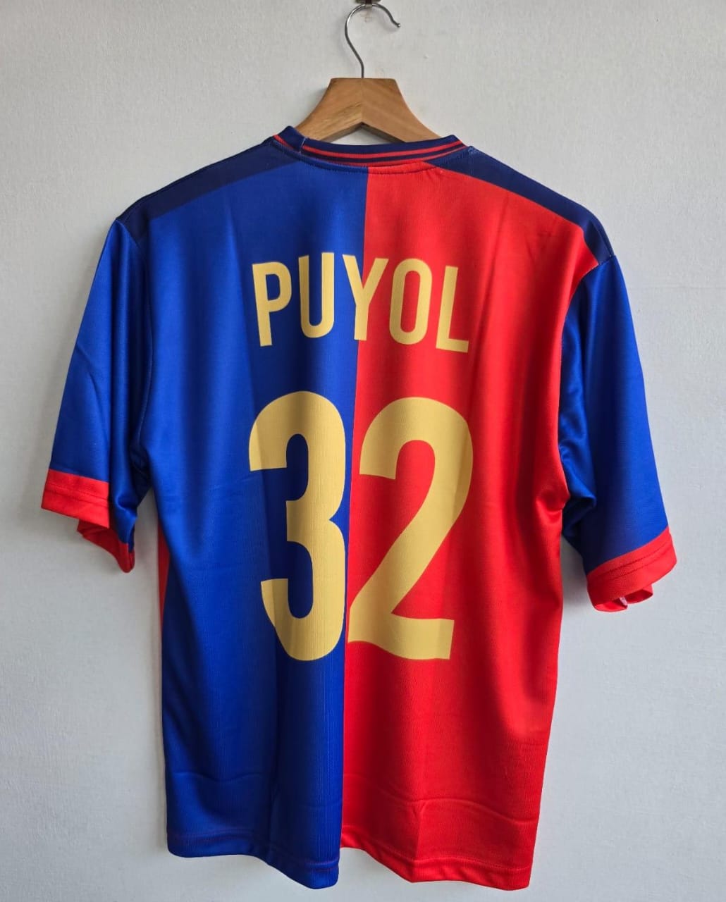 FC BARCELONA 1899 - 1999 FIVE SLEEVE HOME JERSEY PUYOL – Offside Club