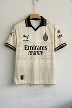 AC MILAN x PLEASURES FOURTH JERSEY COLLAR EMBROIDERY MALDINI