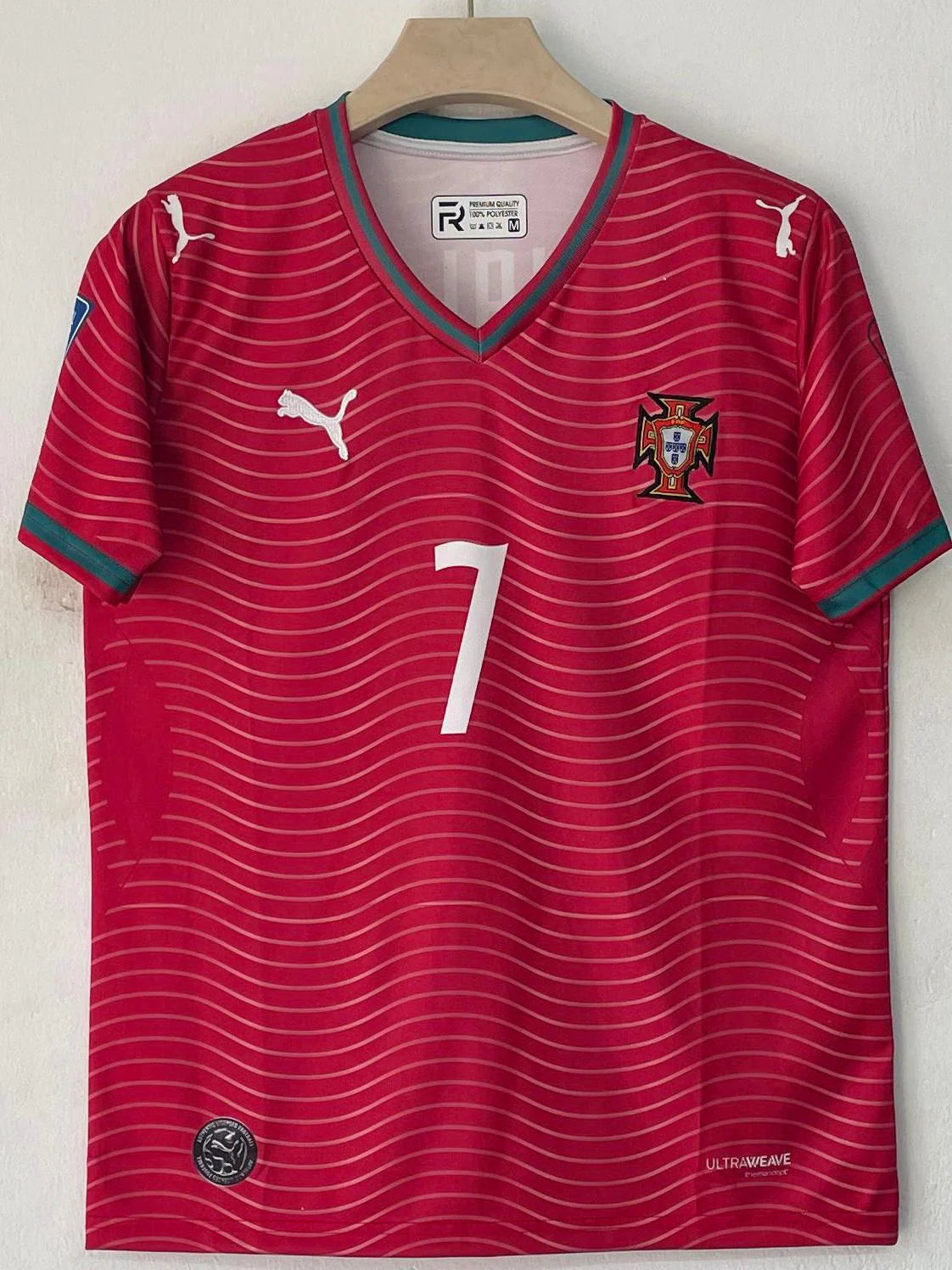 PORTUGAL 2026 WORLD CUP HOME JERSEY V NECK RONALDO