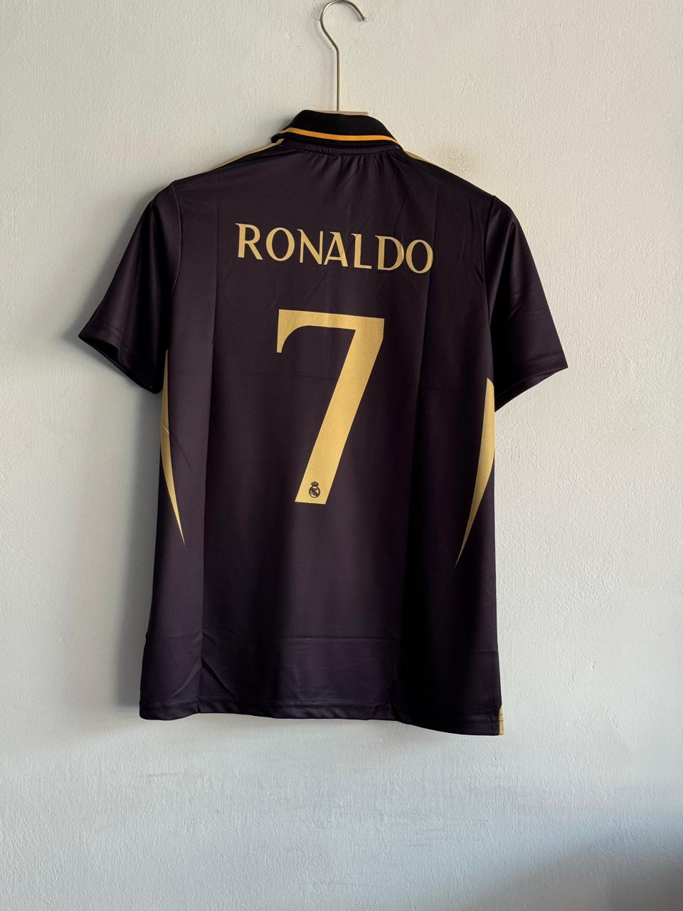 REAL MADRID STARLIGHT SPECIAL EDITION KIT RONALDO POLO EMBROIDERY PREMIUM