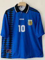 ARGENTINA 1994 FIVE SLEEVE AWAY JERSEY MESSI