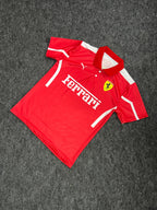 SCUDERIA FERRARI RED POLO SHIRT