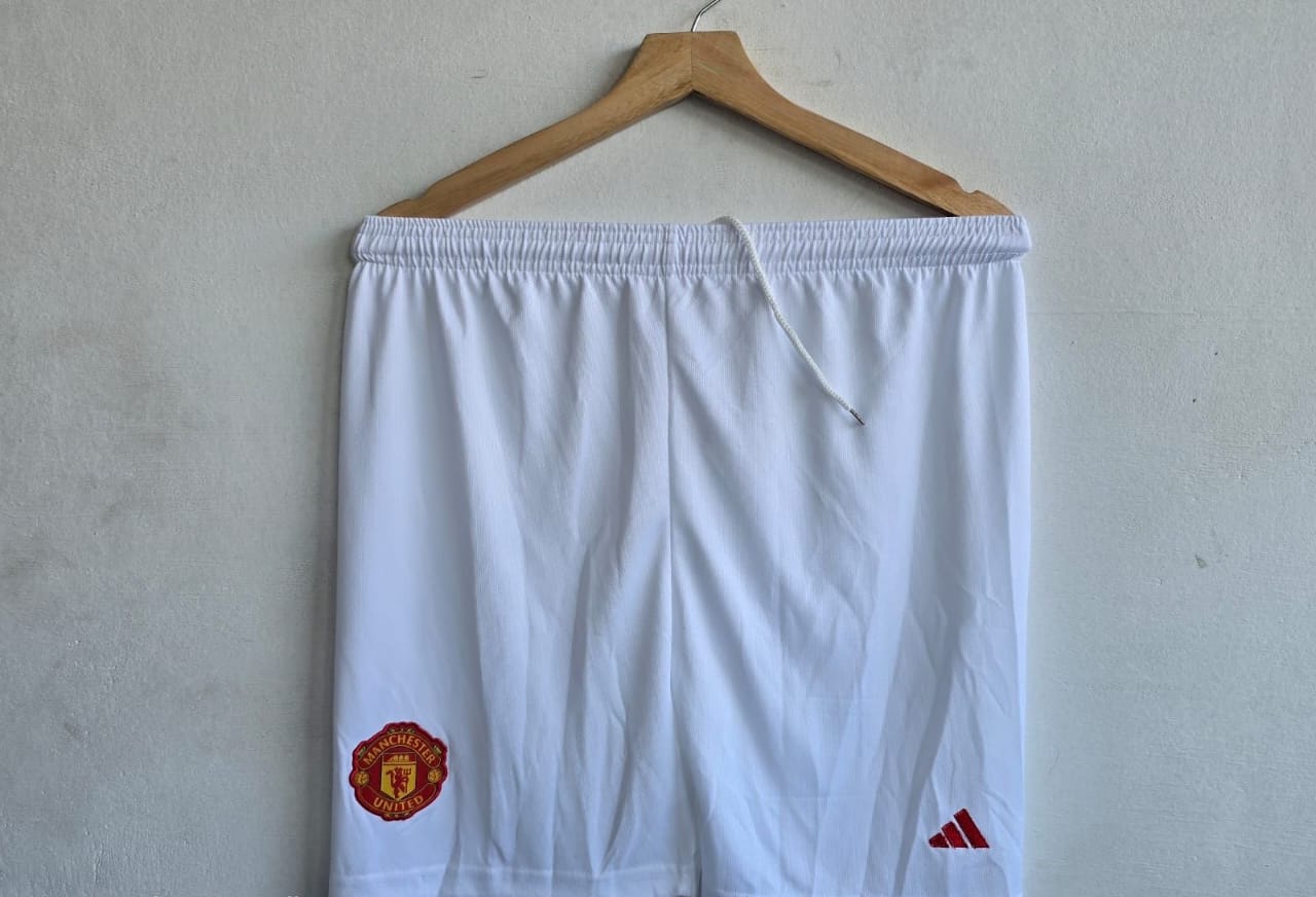 MANCHESTER UNITED LOGO EMBROIDERY SHORTS