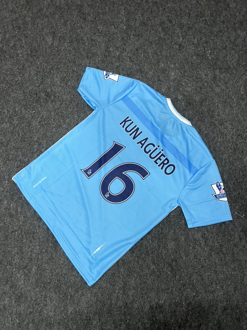 MANCHESTER CITY 2011- 2012 HOME JERSEY AGUERO