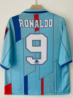 FC BARCELONA 1996 - 1997 FIVE SLEEVE AWAY JERSEY