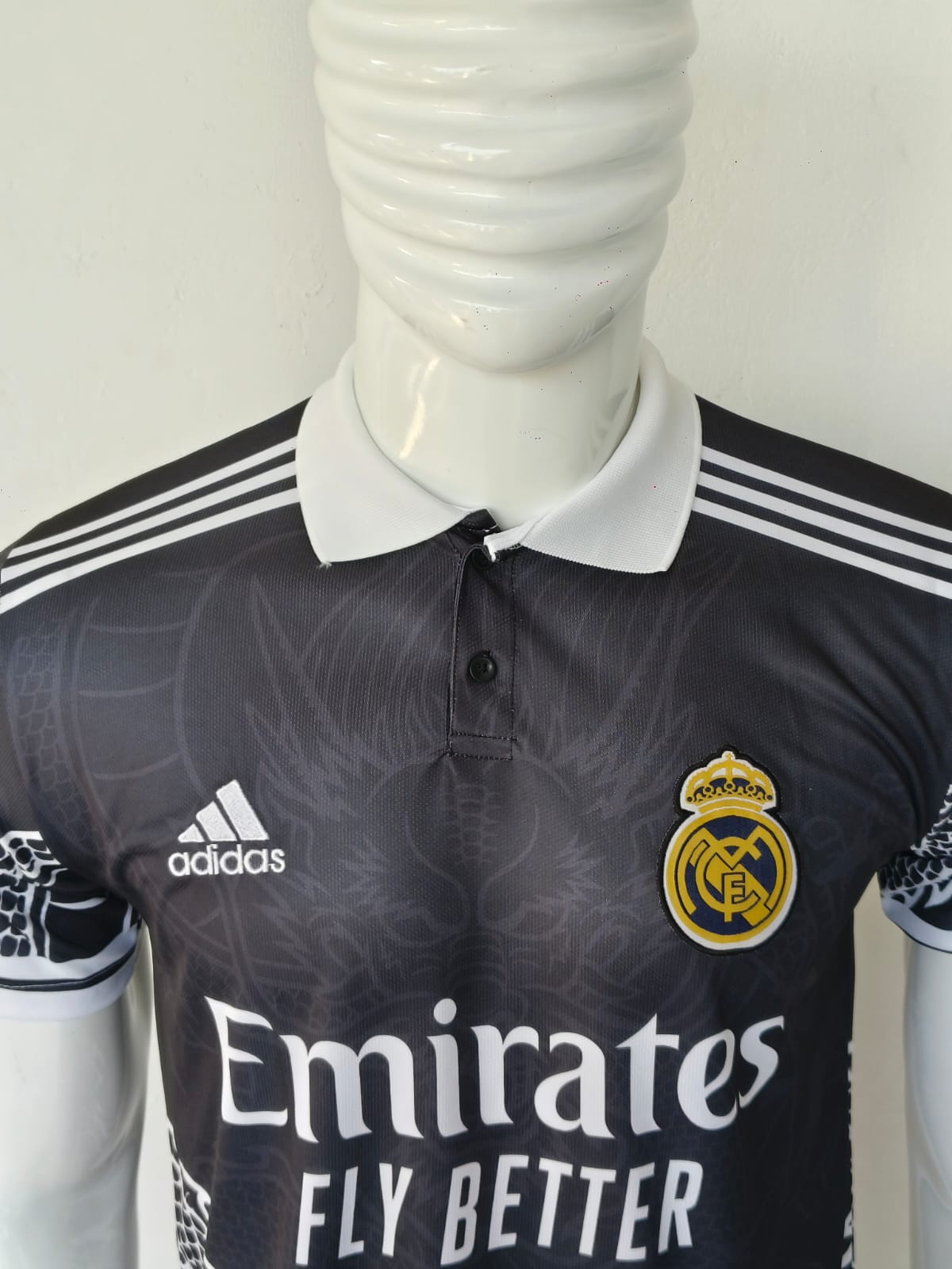 REAL MADRID SPECIAL EDITION DRAGON BLACK JERSEY