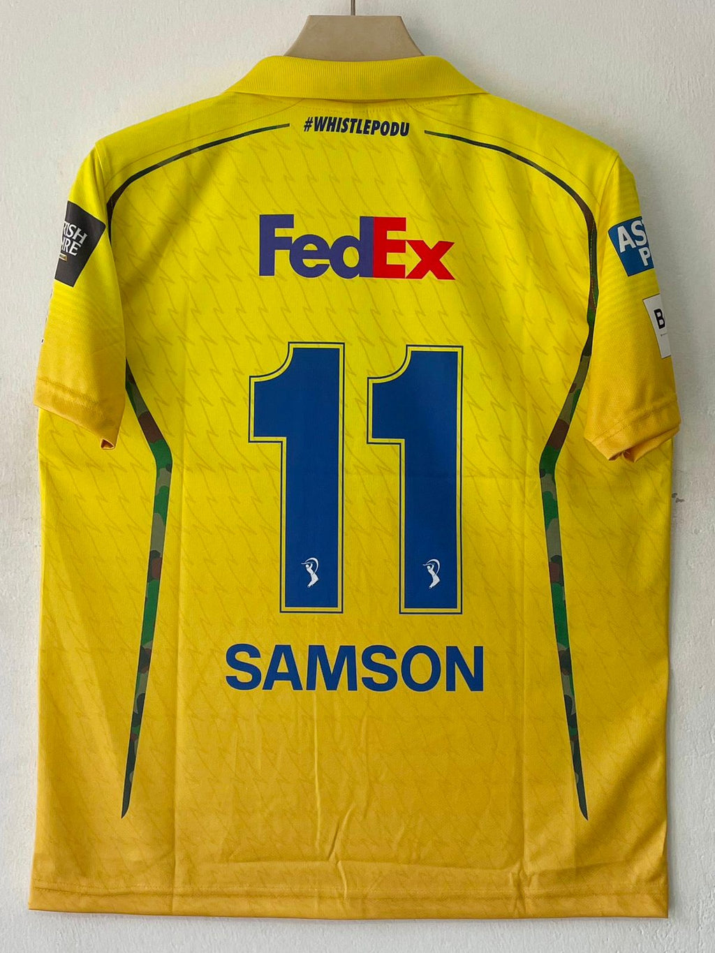 CSK 2026 IPL JERSEY SANJU SAMSON