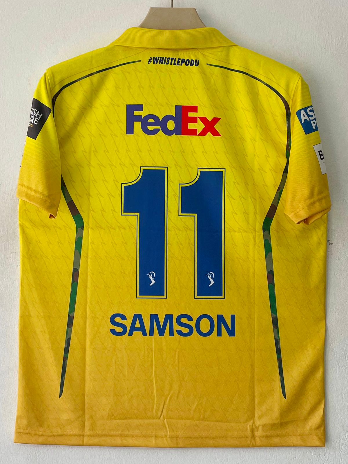CSK 2026 IPL JERSEY SANJU SAMSON