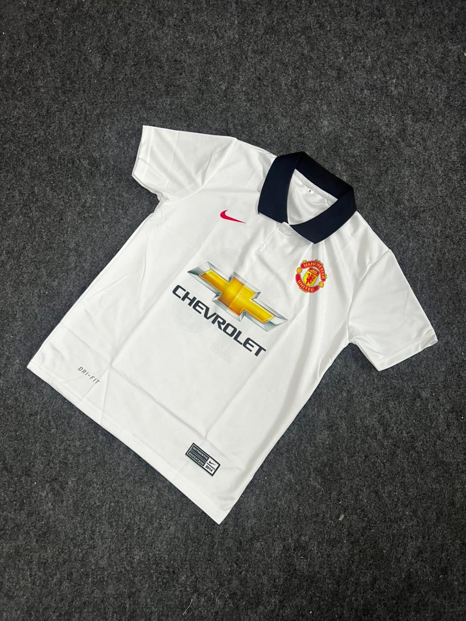 MANCHESTER UNITED 2014 - 2025 COLLAR AWAY JERSEY ROONEY