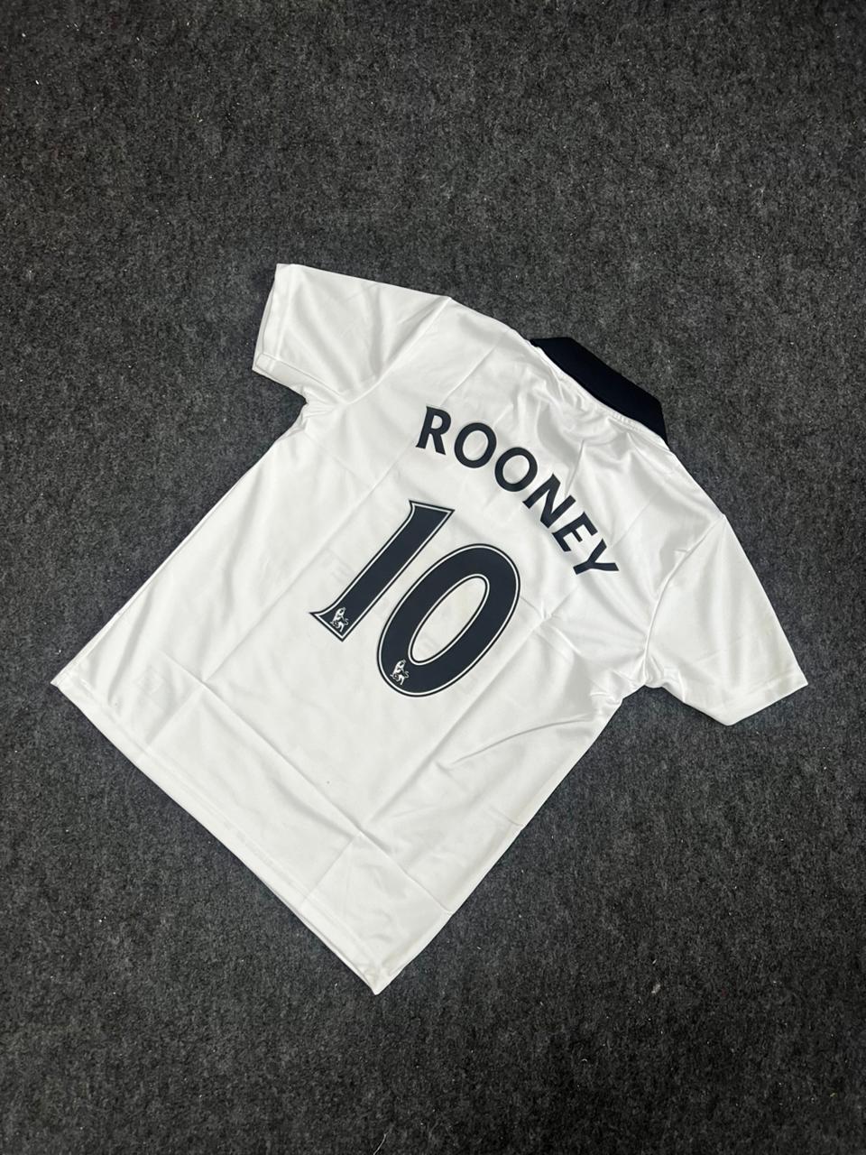 MANCHESTER UNITED 2014 - 2025 COLLAR AWAY JERSEY ROONEY