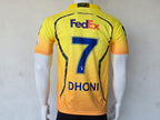 CHENNAI SUPER KINGS 2026 EMBRODIERY PREMIUM JERSEY DHONI