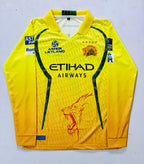 CHENNAI SUPER KINGS 2026 FULL SLEEVE EMBROIDERY JERSEY WITHOUT NAME